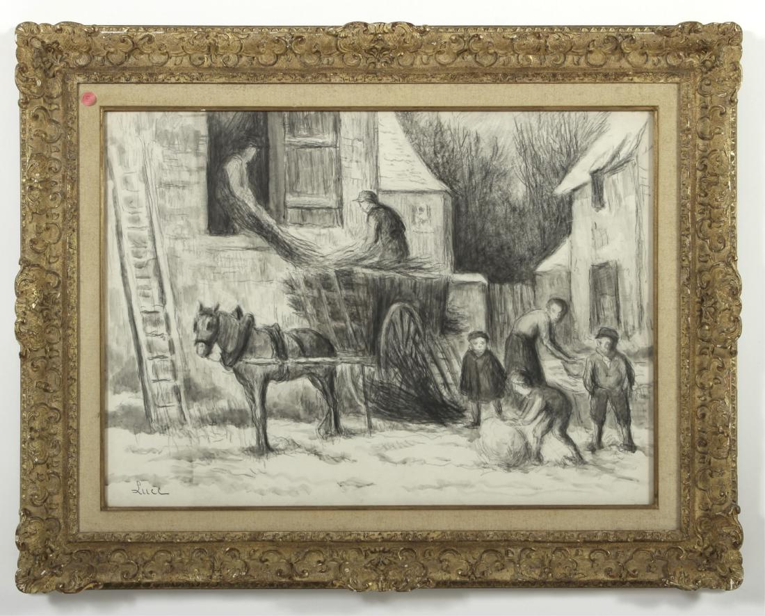 Maximilien Luce, Fr. 1858-1941, Untitled, M/M (1 of 4)