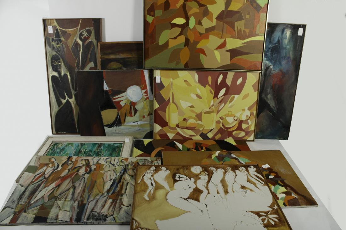 Arnold Weber,  1931-2010, Group of Oil Paintings (1 of 6)