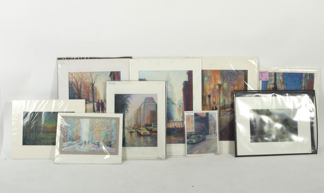 Sandra Rubel, 20/21st C., 8 NYC Scenes + 1 Other (1 of 8)