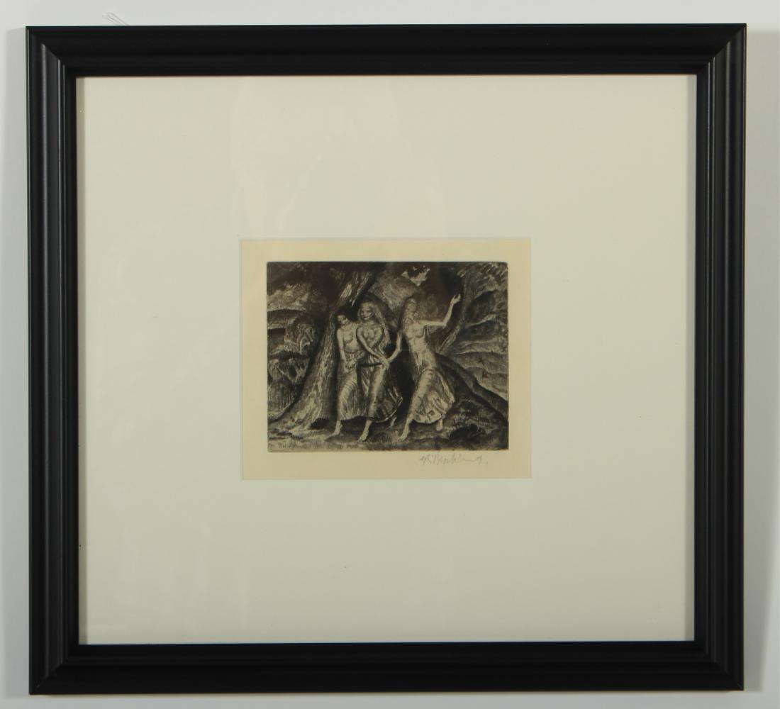 Gerald Leslie Brockhurst, 1890-1978, Etching (1 of 3)