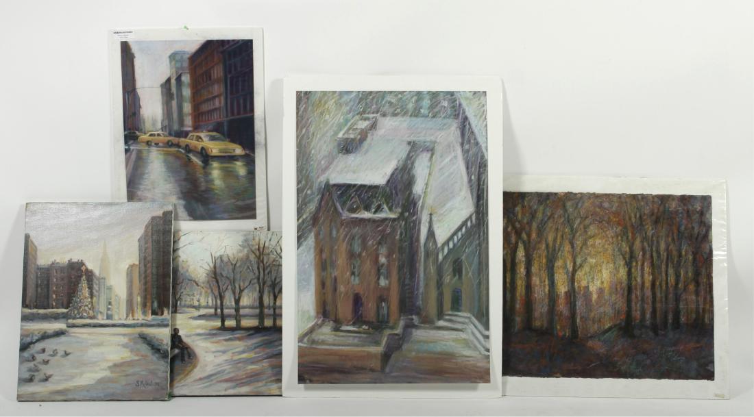 Sandra Rubel O/C and Pastel Cityscapes (1 of 8)