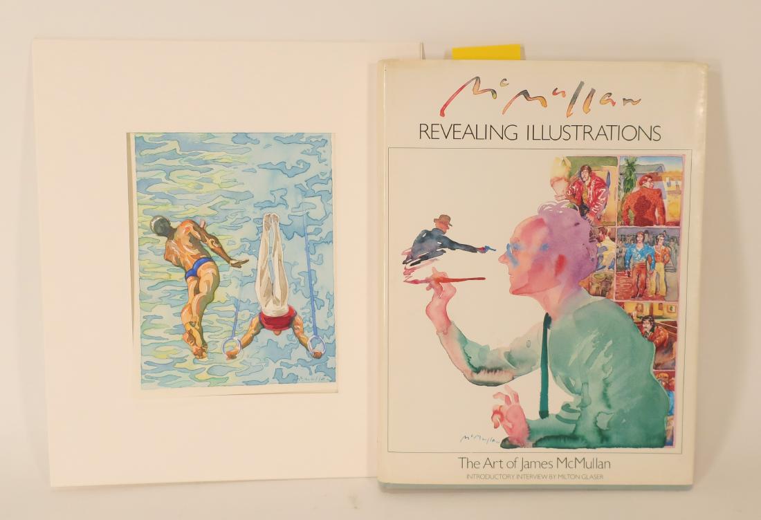 James McMullan Diver & Gymnast, W/C 1981 (1 of 4)