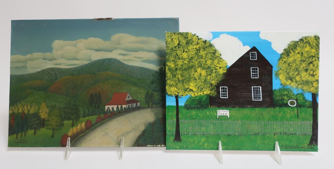 Two Signed Naive Landscapes, One Vintage (1 of 1)