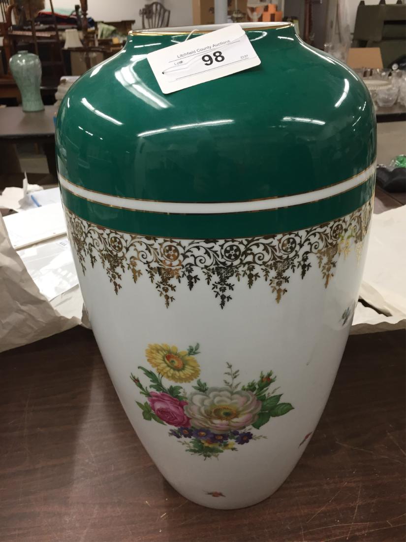 Large German Porcelain Vase (1 of 2)