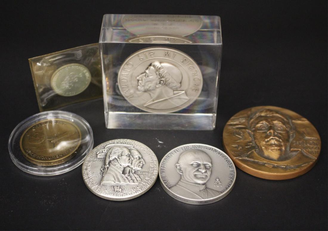 Five Medals and a Sterling Coin (1 of 3)