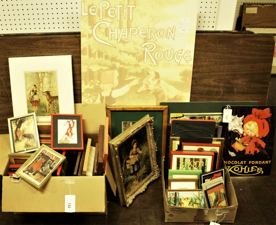 Approx.40 Pcs. of Little Red Riding Hood Artworks (1 of 3)