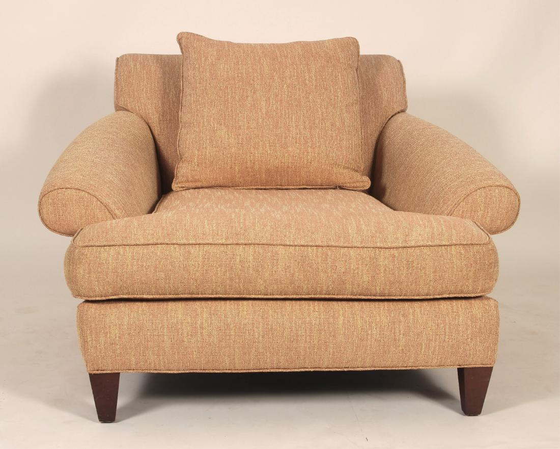 Crate & Barrel Chair and a Half Oversized Armchair (1 of 7)