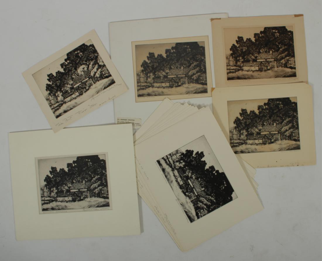 Lawrence N. Wilbur 1897-1988 "Abandoned Homestead" (1 of 4)