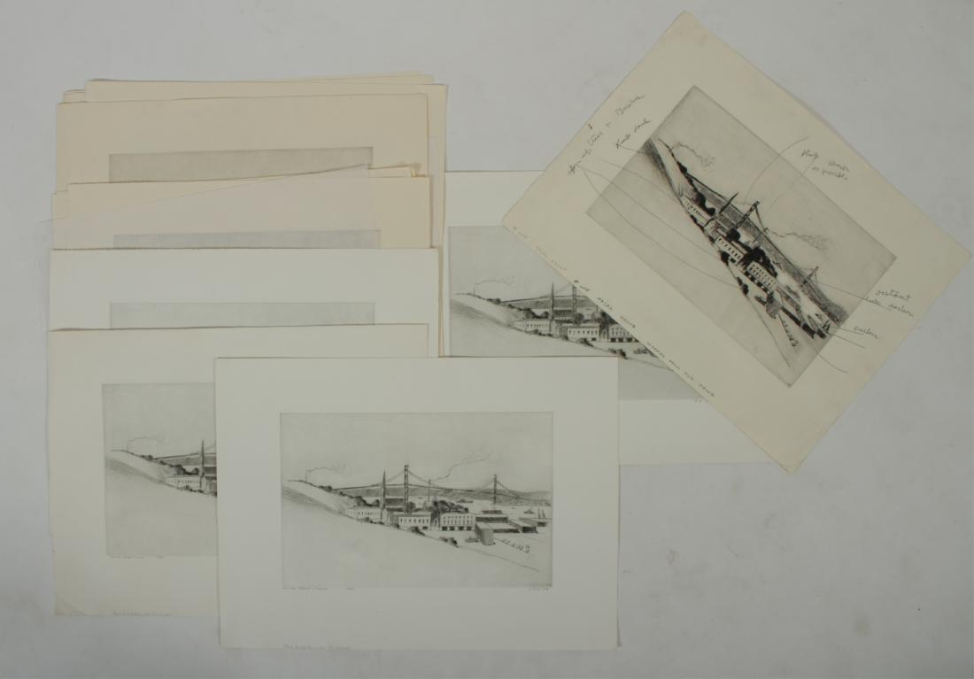 Lawrence N. Wilbur 1897-1988 Halifax Harbor Canada (1 of 5)