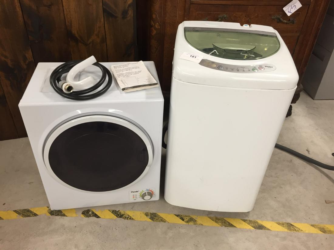 Portable Compact Haier Washer & Panda Dryer (1 of 1)