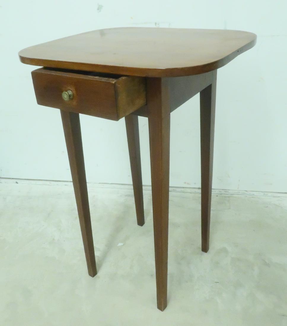Country Maple Side Table, American, 19th C. (1 of 1)