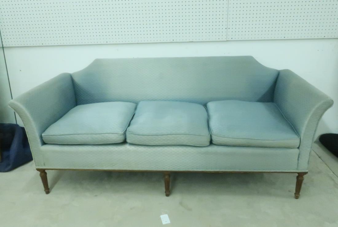 George III Style Upholstered Sofa (1 of 1)