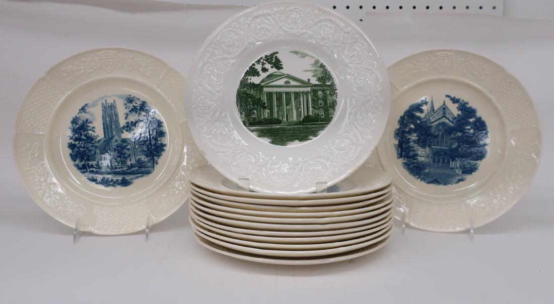 Wedgwood Wellesley College Plates & An Additional (1 of 2)