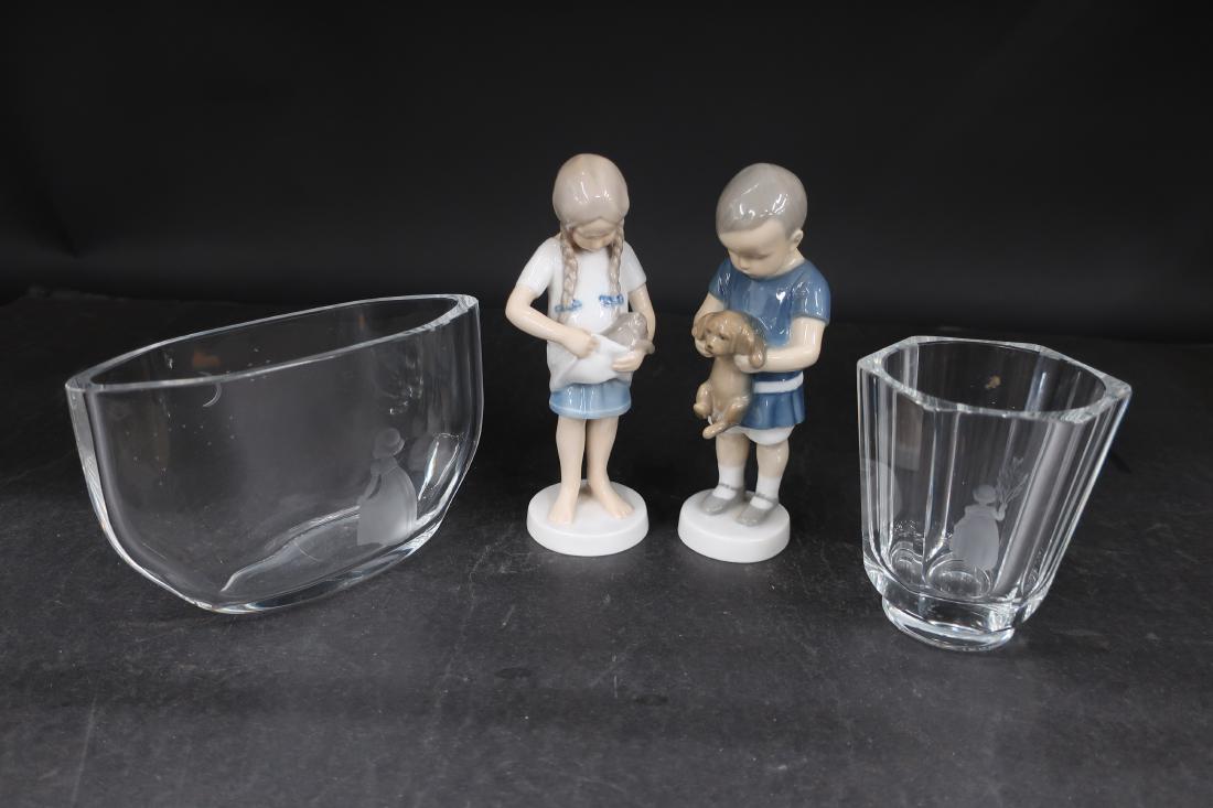 B&G and Orrefors Etched Glass (1 of 4)