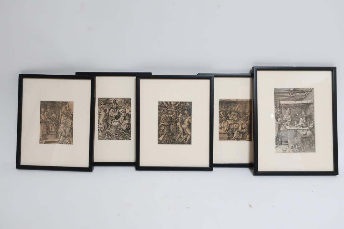 5 Framed Prints After Albrecht Durer (1 of 2)