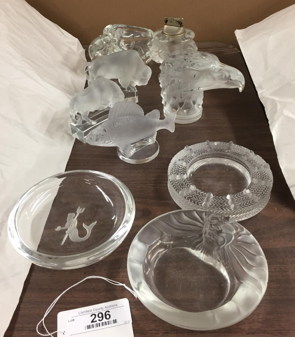 7 Lalique Glass Pieces (1 of 1)