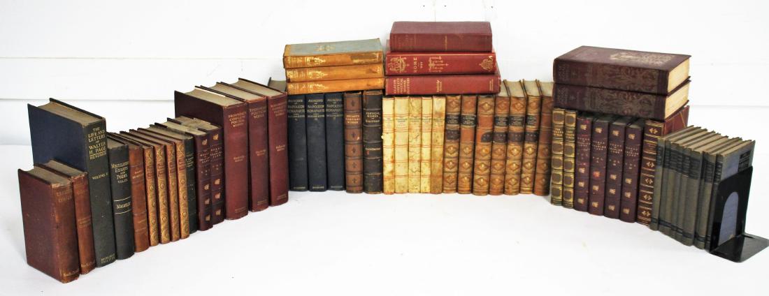 Antique Books of Poetic Works (1 of 4)