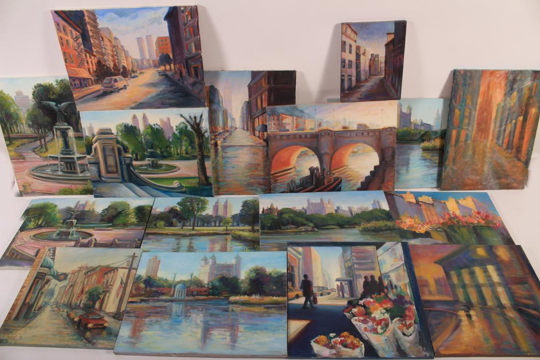 Sandra Rubel, NYC/City Scenes O/C (1 of 3)