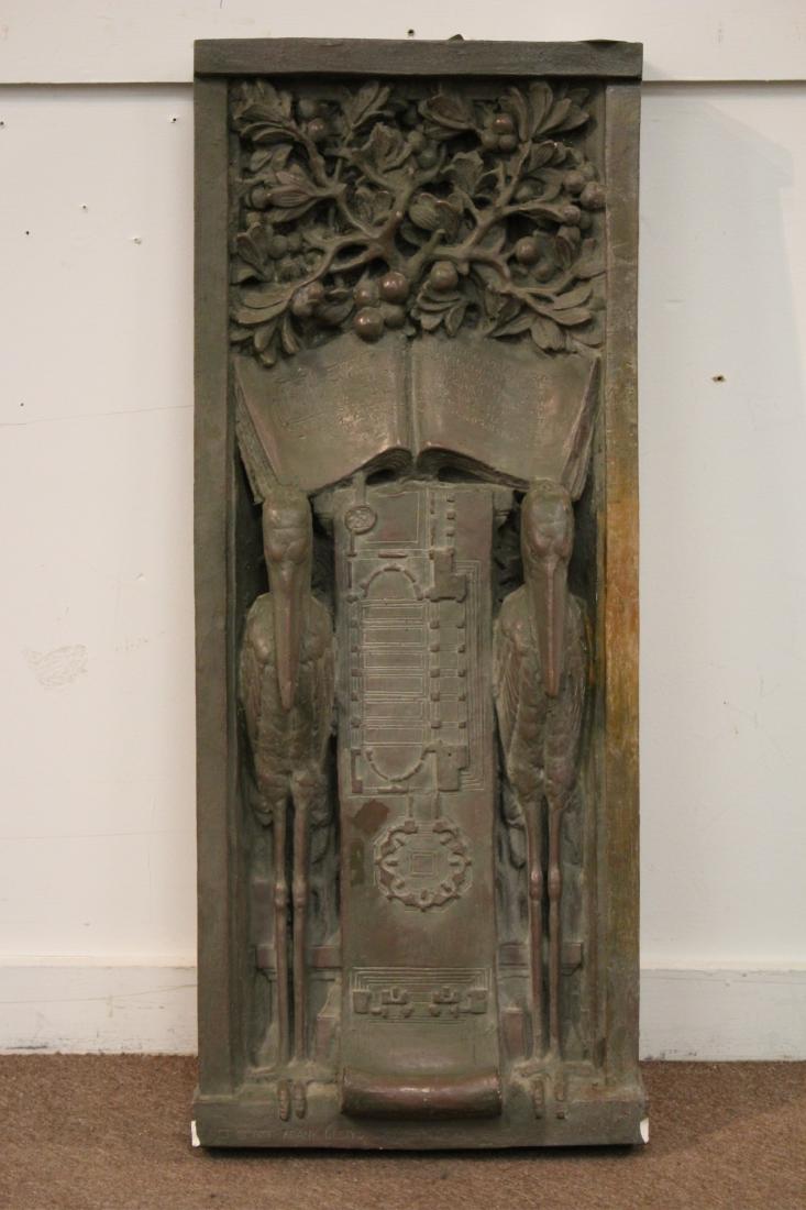 Frank Lloyd Wright Studio Stork Wall Plaque (1 of 2)