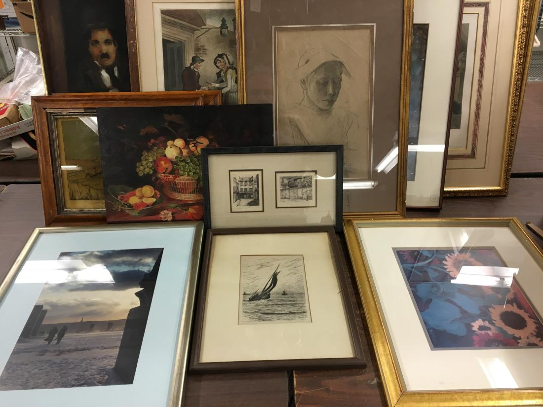 14 Pcs Fine Art: Kenneth Frazier, Cries of London (1 of 3)