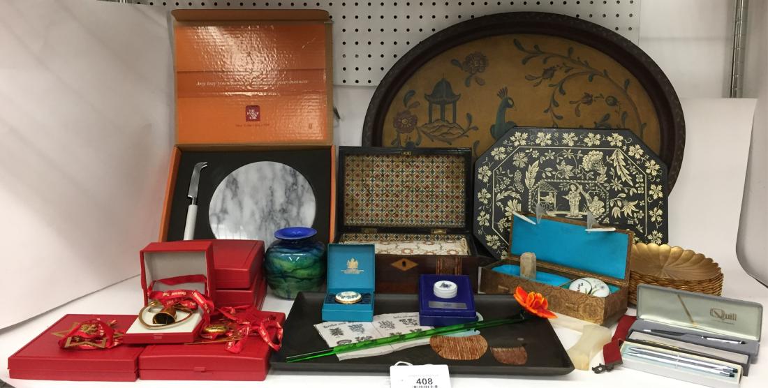 Mixed Gift and Collectible Desk Group (1 of 2)