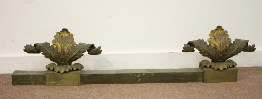 French Gilt Bronze Fire Fender (1 of 1)