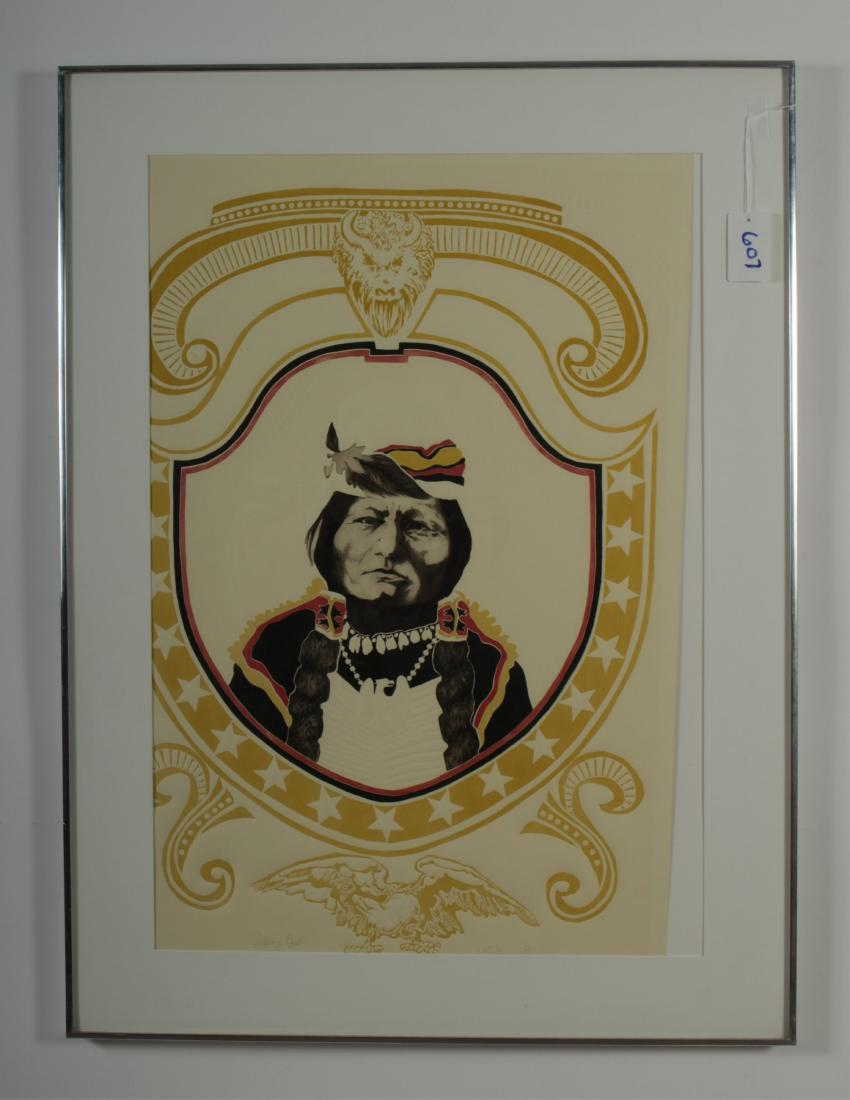 Benson, Patricia (American B. 1941), Sitting Bull (1 of 3)