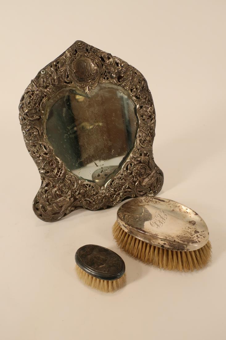 3 Sterling Standard Dressing Table Items (1 of 6)
