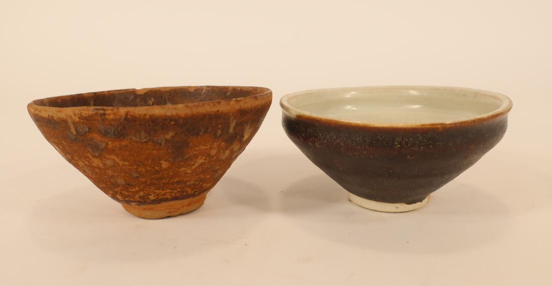 2 Chinese Yuan Pottery Small Bowls (1 of 5)