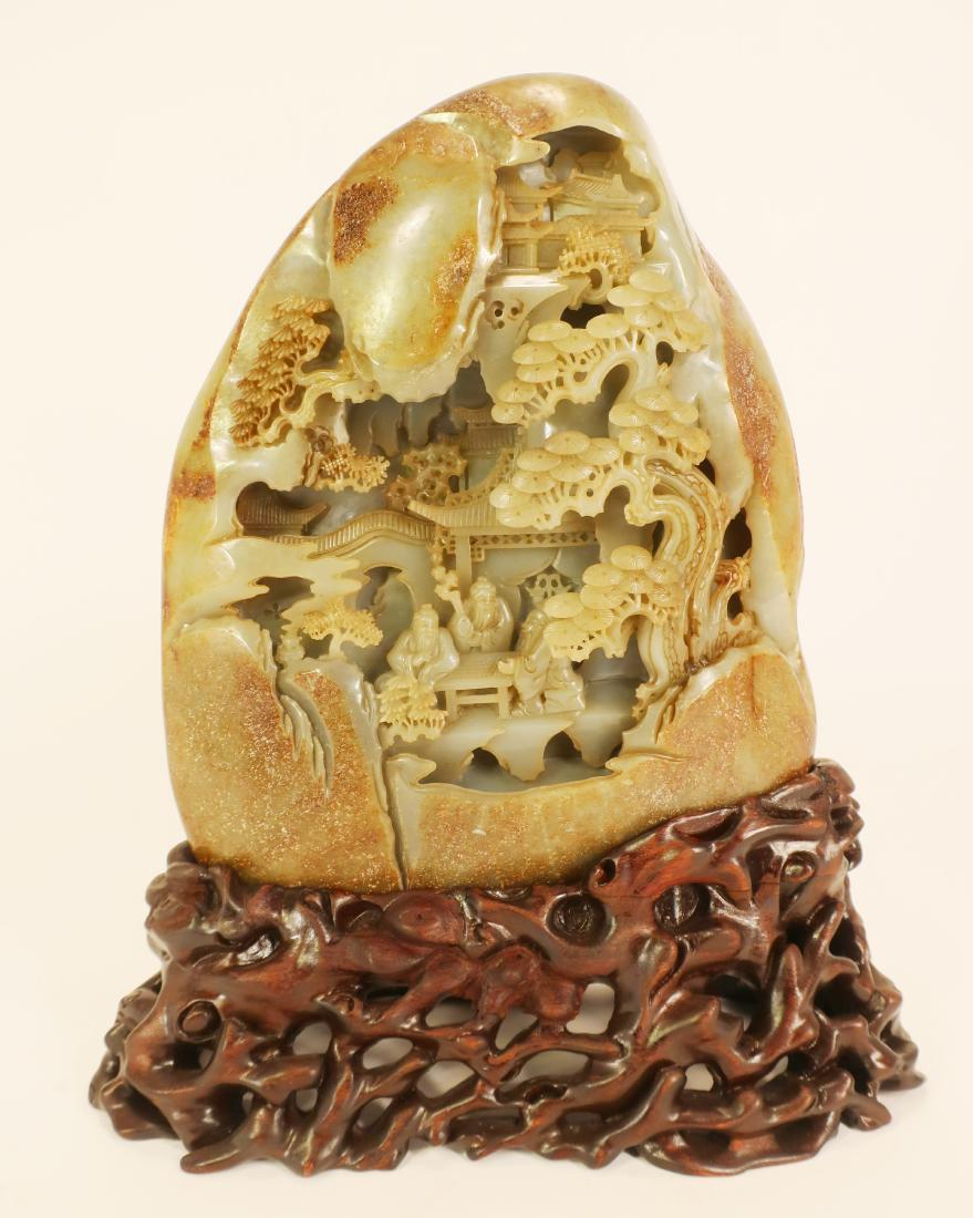 Chinese Celadon Jade Mountain (1 of 7)