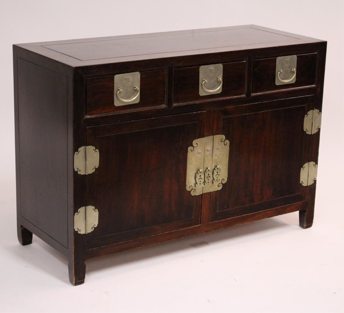 Chinese Hardwood Side Cabinet (1 of 5)