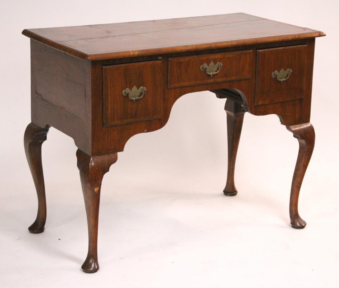 Queen Anne Style Walnut Highboy Base (1 of 7)