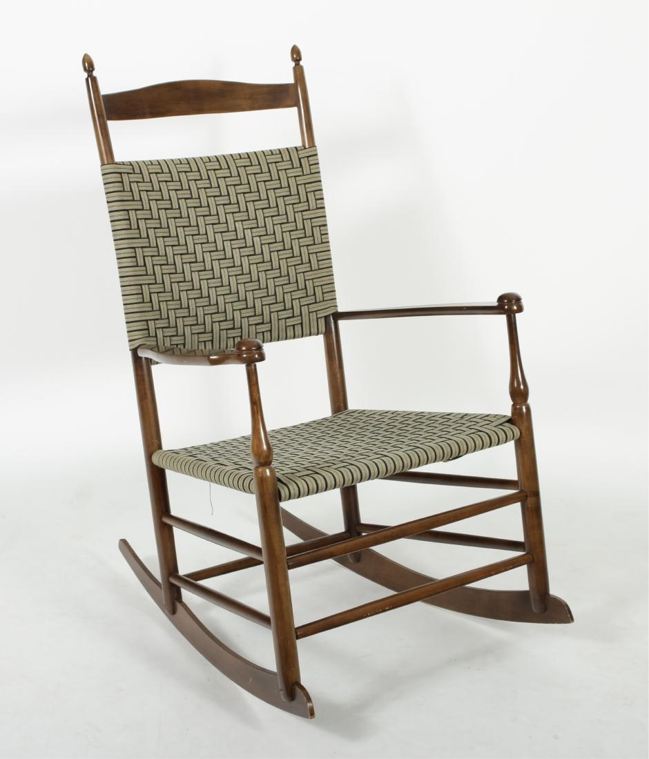 Ian Ingersoll Shaker Style Rocking Armchair (1 of 4)