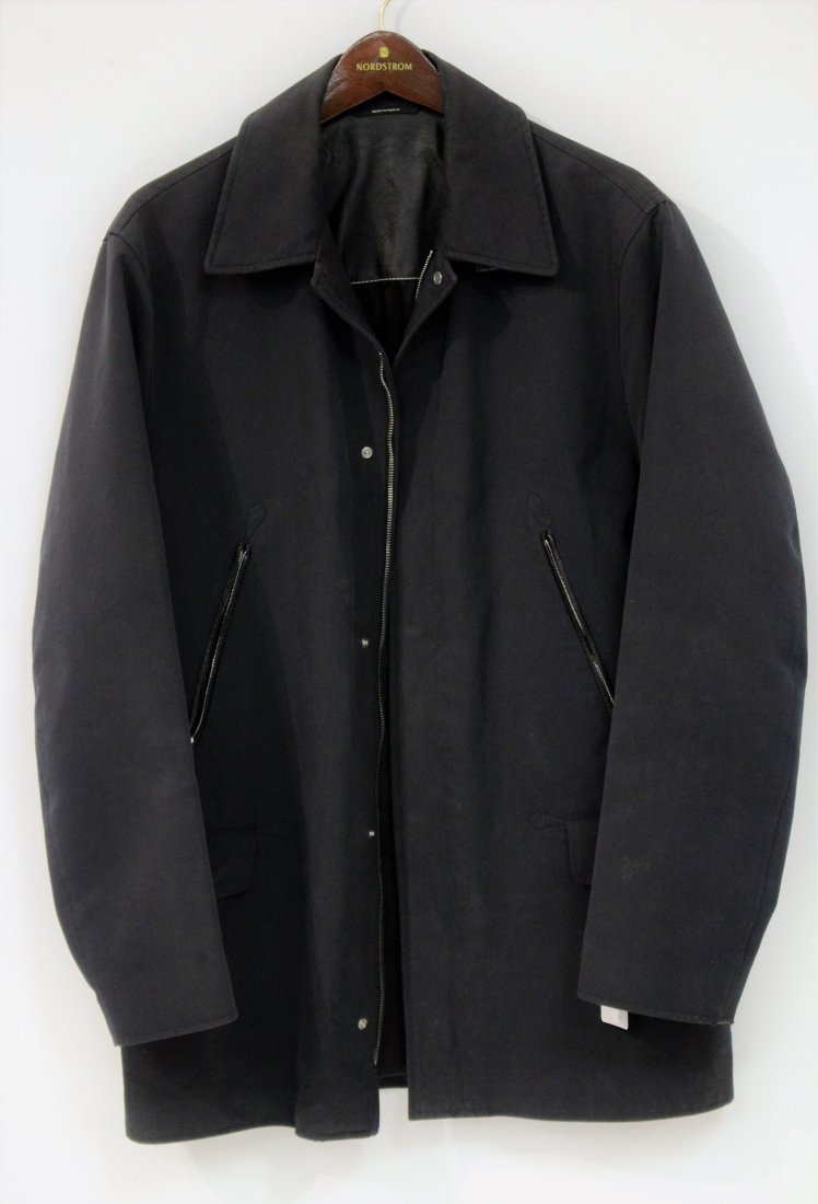 Men's Hermes Black Cotton Field Jacket (1 of 5)