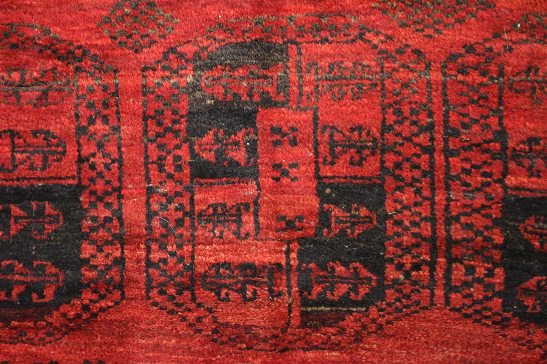 Afghan Bokhara Wool Hand Knotted Rug, 8'-7"x7' (1 of 7)