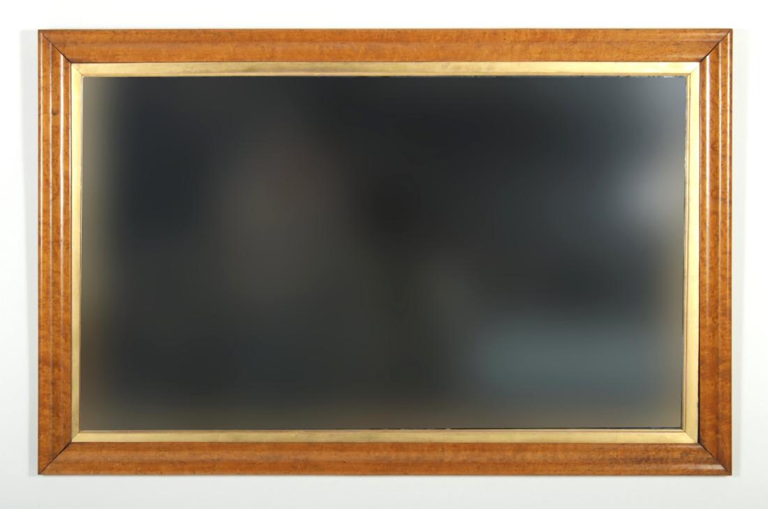 Birdseye Maple Framed Large Mirror, 19th C. (1 of 5)