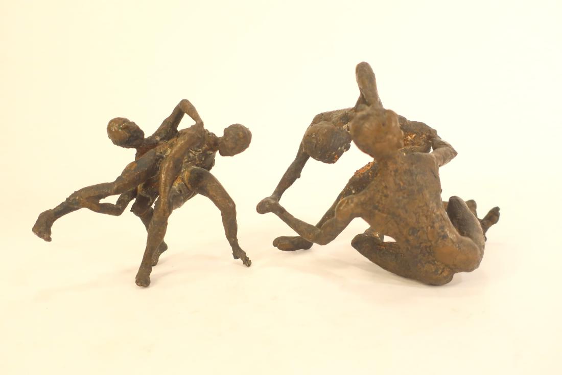 Pericle Fazzini, It, 1913-1987 Acrobats 2 Bronzes (1 of 7)