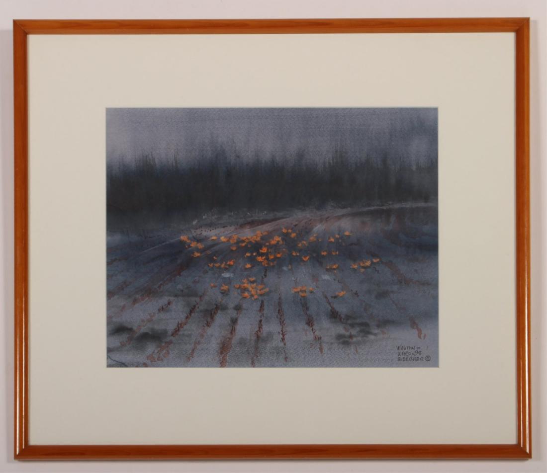 William Ward Beecher Flock of Tanagers...Pastel (1 of 4)