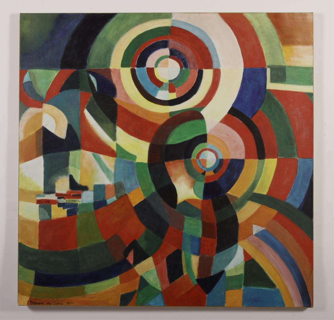 Roger de Cabrol  Am., "Cendre 1914", O/C (1 of 4)