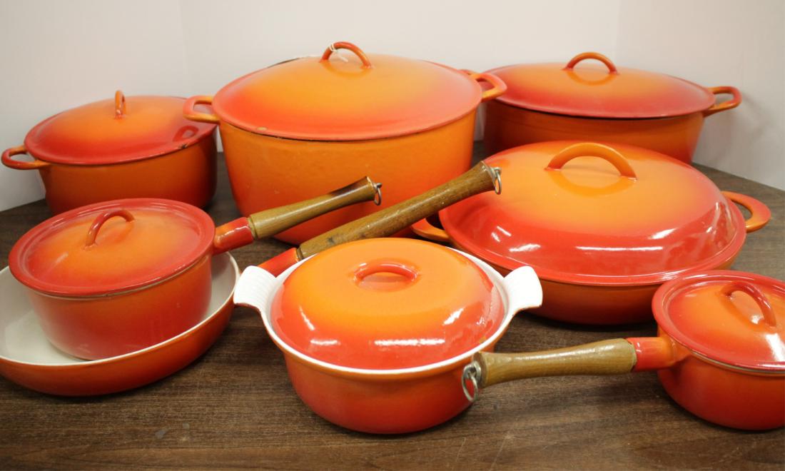 Descoware (Belgium) Cookware 8 Pcs.