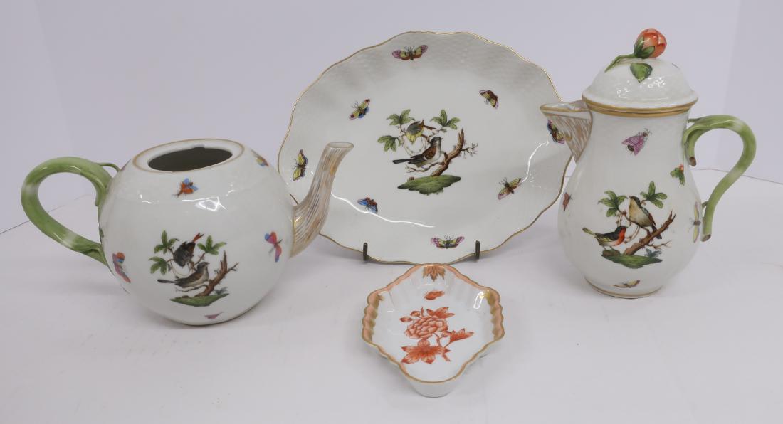 Herend Porcelain, 4 pieces