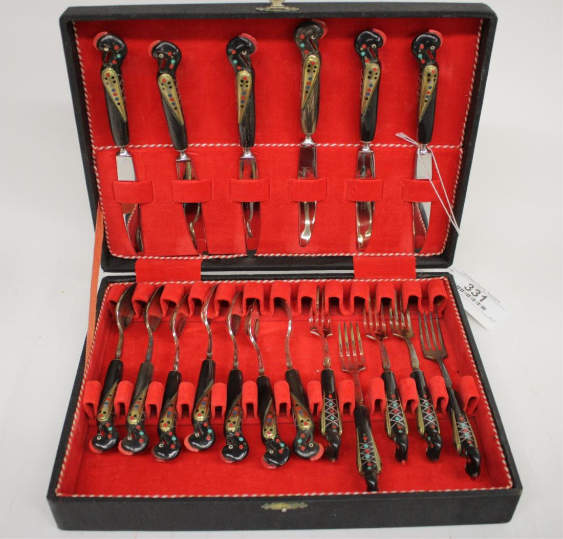 S.& A. Haddad Jezzin (Lebanon) Cutlery, 18 Pcs.