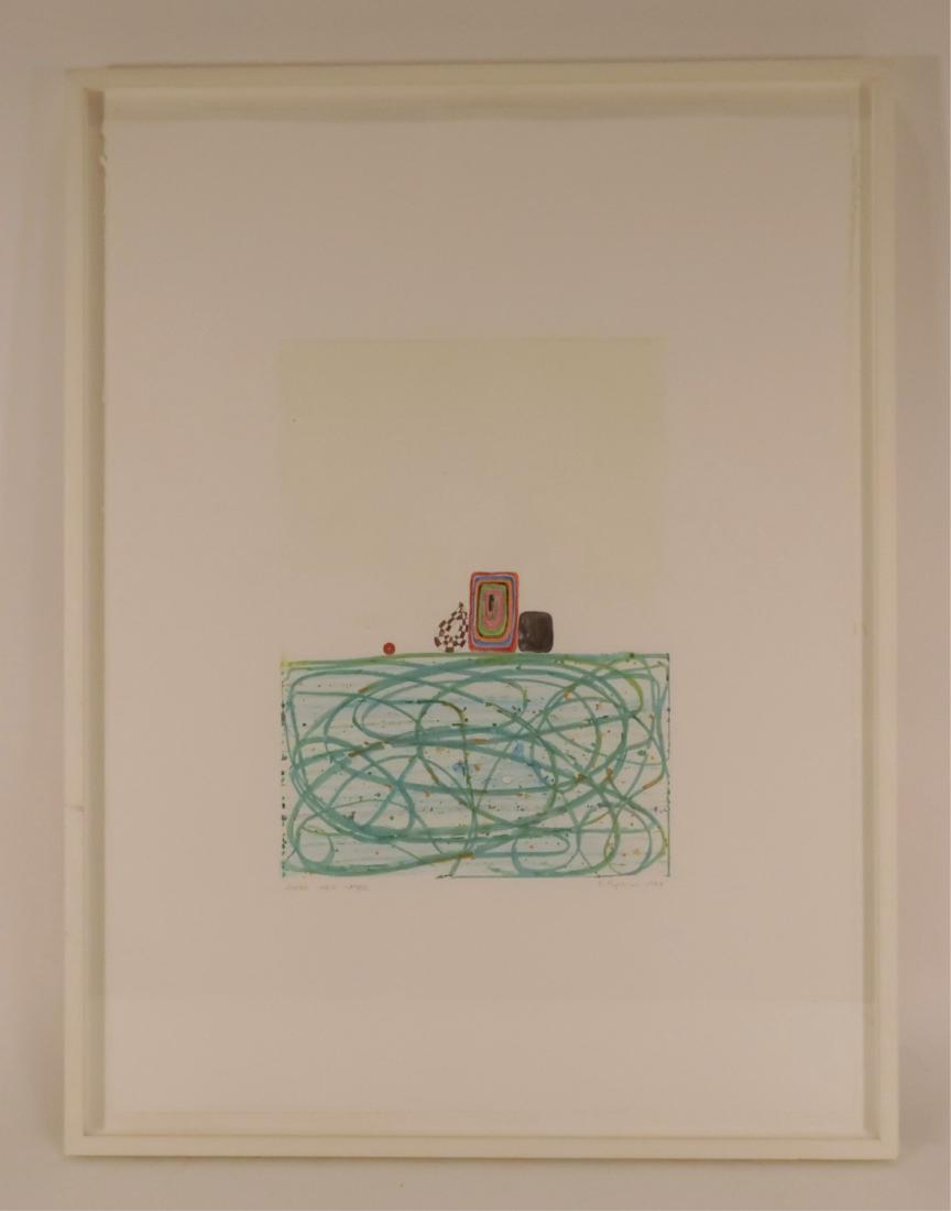 David Dupuis, Am., Moving Over Water, monoprint: David Dupuis , Am. B. 1959, "Moving Over Water", monoprint DIMENSIONS: Framed 32 x 24 1/2 We encourage all bidders to obtain shipping quotes before placing bids. Property from the Milbank Art Collecti