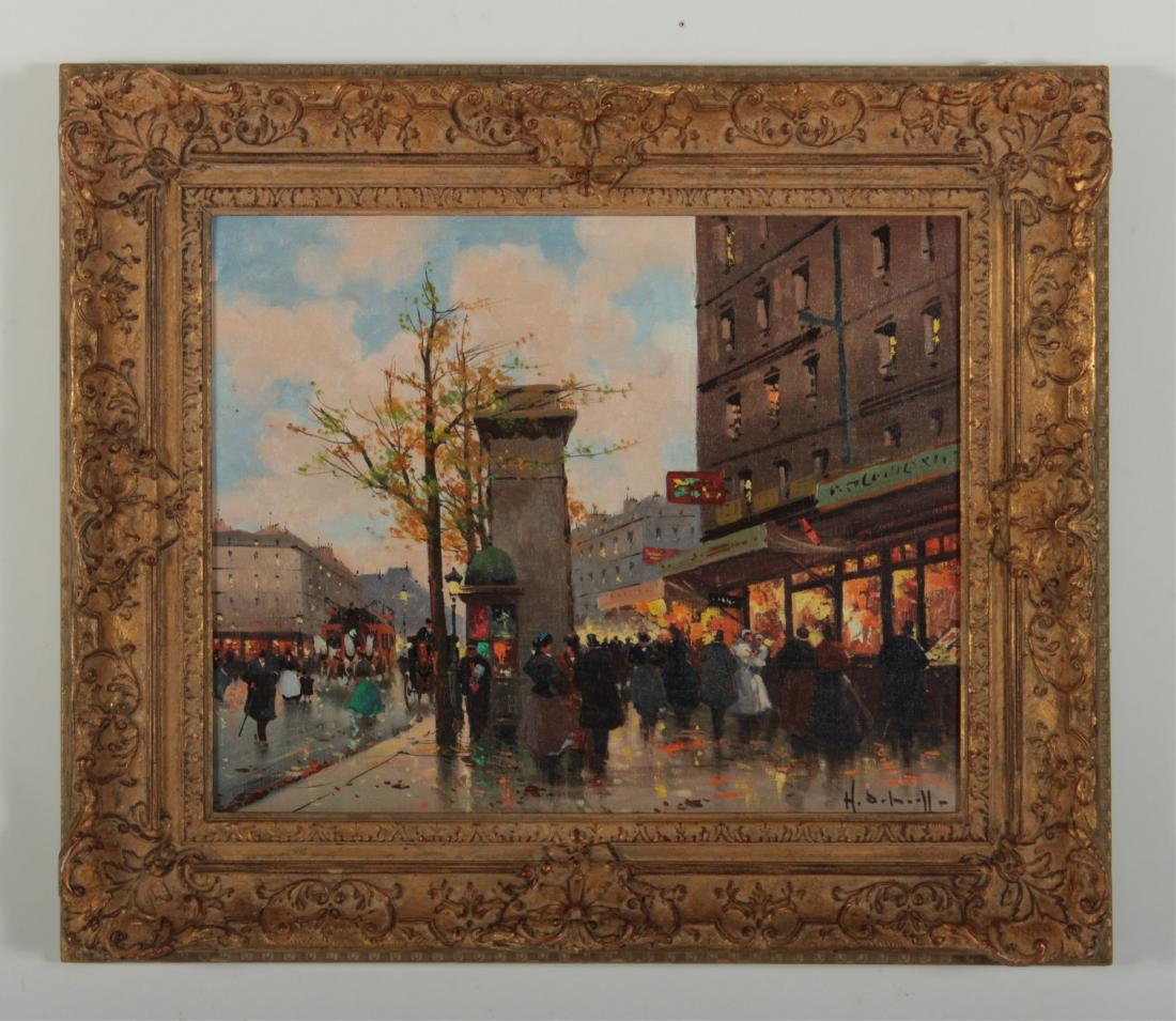 Henri Alexis Schaeffer, Fr., Porte St. Denis, O/C (1 of 2)