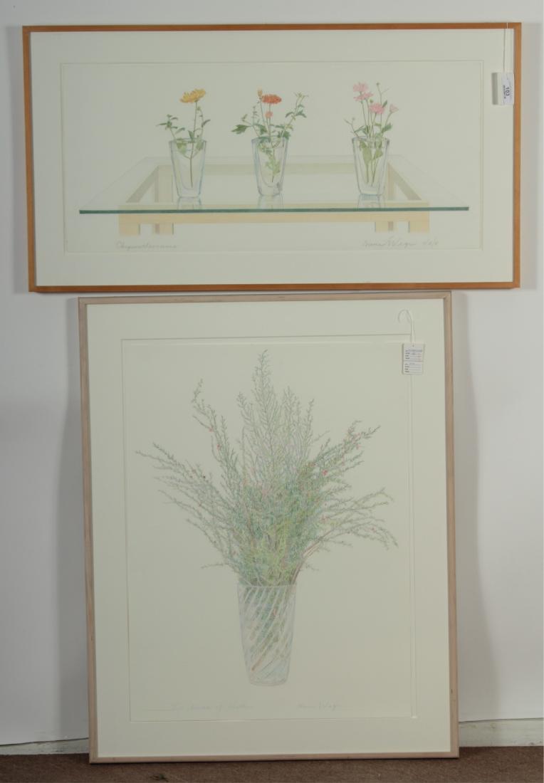 Diana Wege, Am., 2 Works, colored pencil (1 of 6)