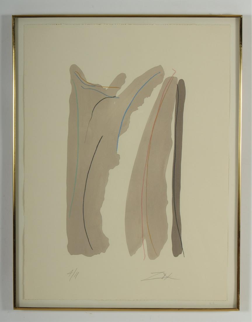 Larry Zox, 20th C., Untitled silkscreen (1 of 3)