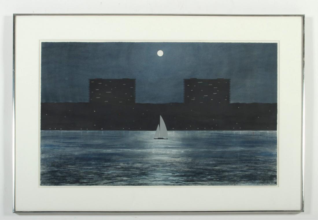 Bill Sullivan, 20th C., Weehawkin # 5 (1 of 4)