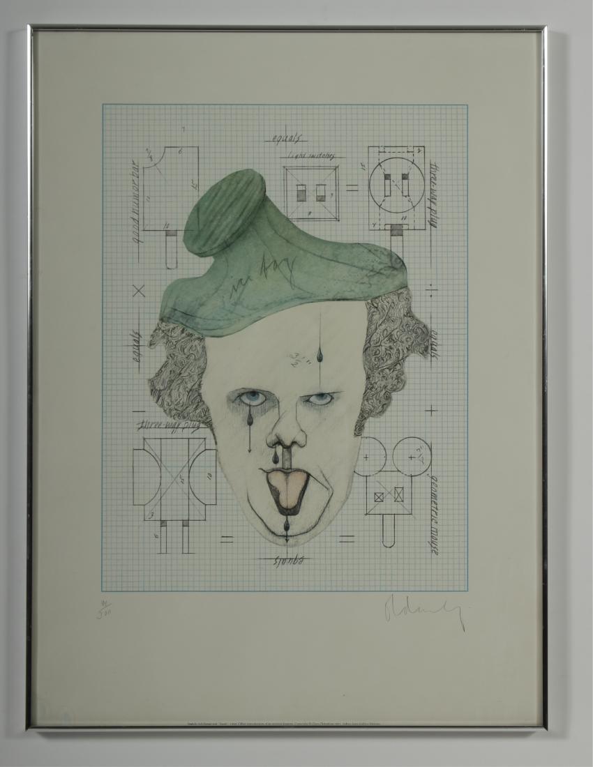 Cleas Oldenberg, Selt Portrait with Equals, Litho (1 of 5)