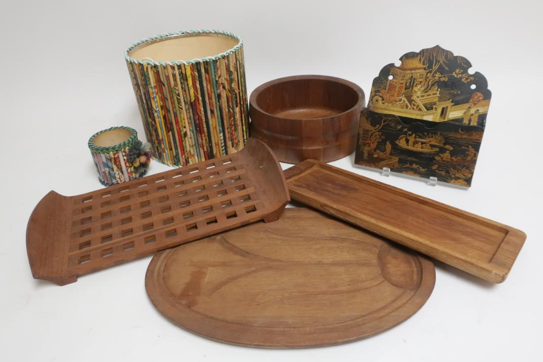 Mixed Danish Wood  and  Arts & Crafts Objects (1 of 1)