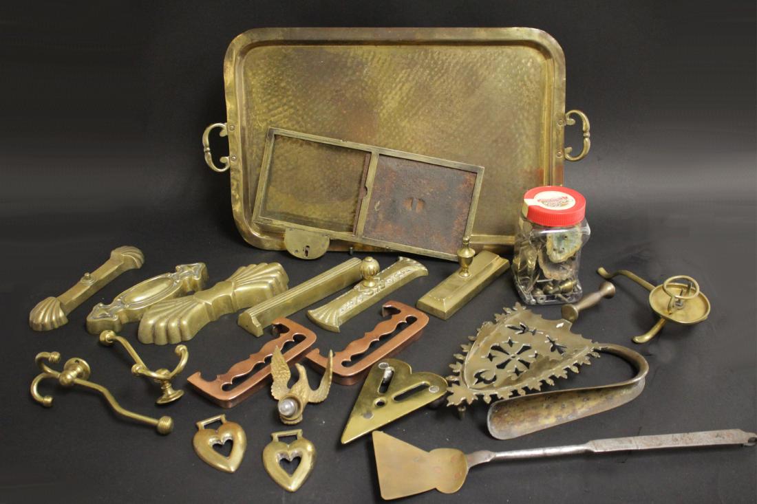 Decorative Brass Fixtures, Sliding Access Panel (1 of 6)